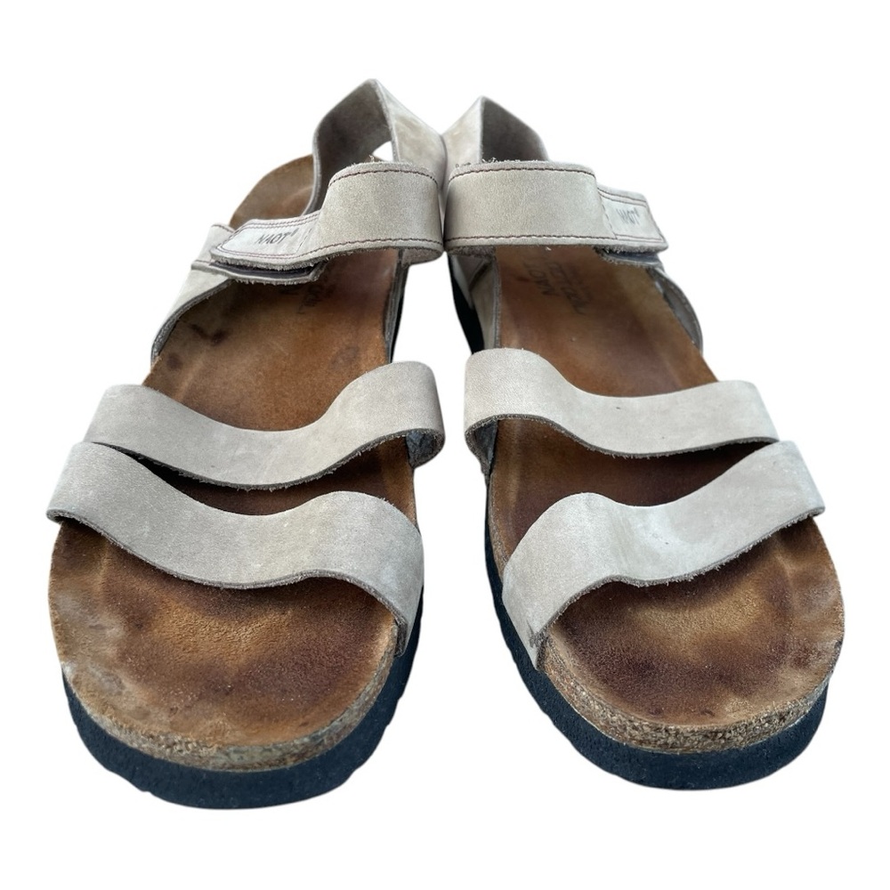 Naot Women's Stone Kayla Comfort Casual Flat Sandals 42 EU 11 US - Picture 4 of 9